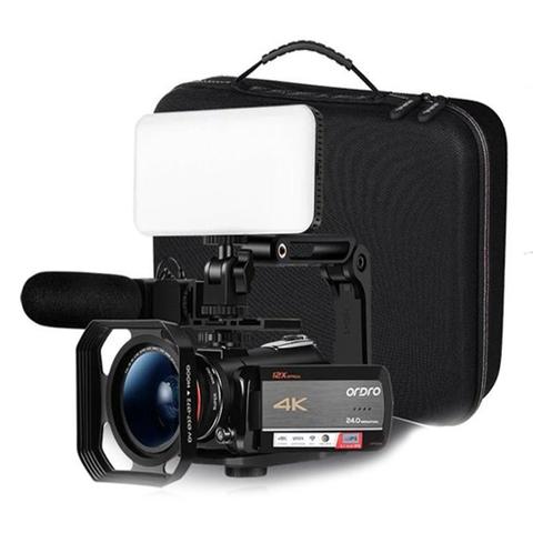ORDRO HDR AC5 Plus 5K 12X Optical Zoom Handheld Camera Kit