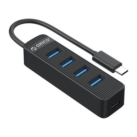 Orico TWC3-4A-BK USB-C to 4 Port USB-A 3.0 Hub - Black
