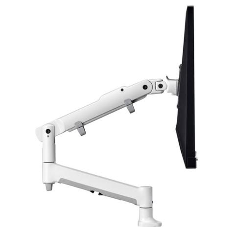 Atdec AWMS-DB Single Monitor Mount - White (F-Clamp)
