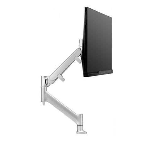 Atdec Direct to Desk Single Monitor Display Mount for up to 43" - Silver