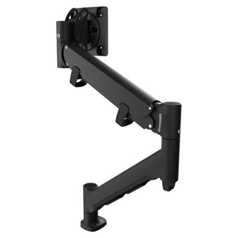 Atdec FORTIS Heavy Duty Dynamic Monitor Arm F-Clamp - Black