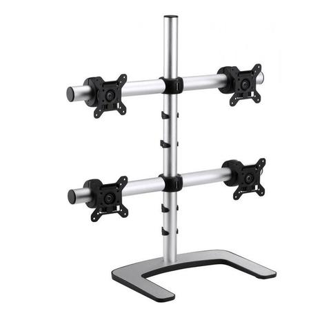 Atdec VFS Freestanding Quad Display Desk Mount up to 32"