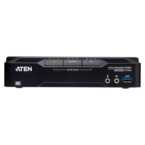 ATEN 2 Port USB 3.0 8K DisplayPort KVMP Switch