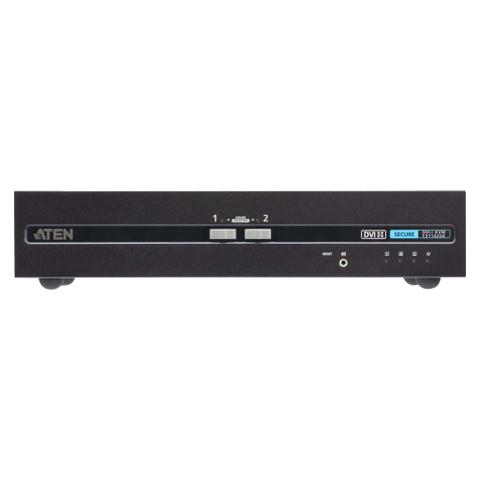 ATEN 2 Port USB DVI Dual Display Secure KVM Switch - PSD PP v4.0 Compliant