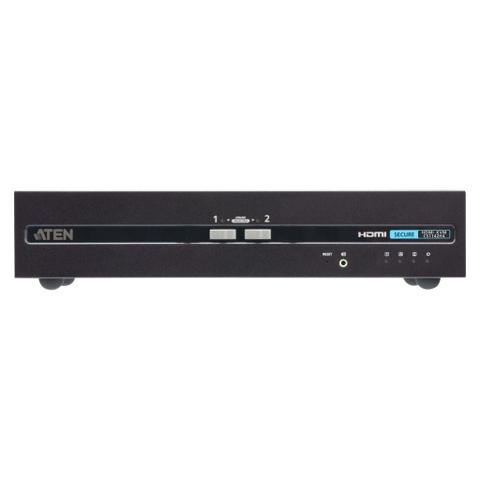 ATEN 2 Port USB HDMI Dual Display Secure KVM Switch - PSD PP v4.0 Compliant