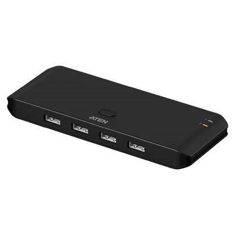 ATEN Essential 2x4 USB 2.0 Peripheral Sharing Switch