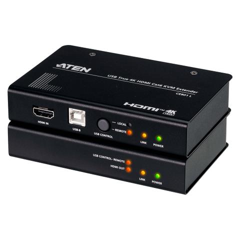 ATEN USB True 4K HDMI KVM Extender Over Cat6