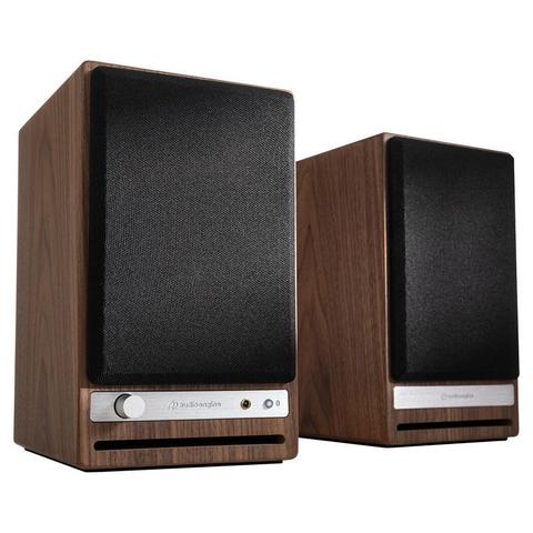 Audioengine HD4 Wireless Desktop Speakers - Walnut
