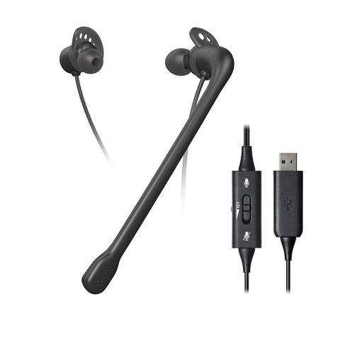 Audio-Technica ATH-202USB Wired In-Ear Stereo USB Headset