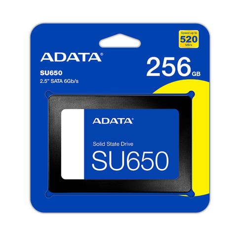 ADATA Ultimate SU650 256GB 2.5" SATA III SSD - ASU650SS-256GT-R
