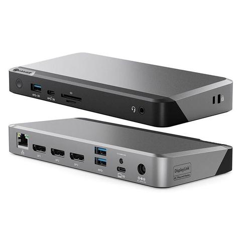 ALOGIC Universal Triple 4K Docking Station with 100W Power Delivery