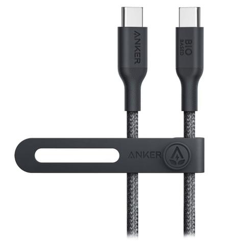 Anker 544 Bio-Nylon 1.8m USB-C to USB-C Cable (Black)