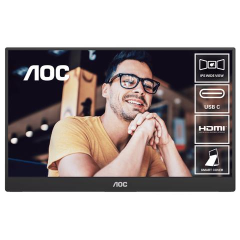 AOC 16T20 15.6" FHD 60Hz 20ms IPS Monitor