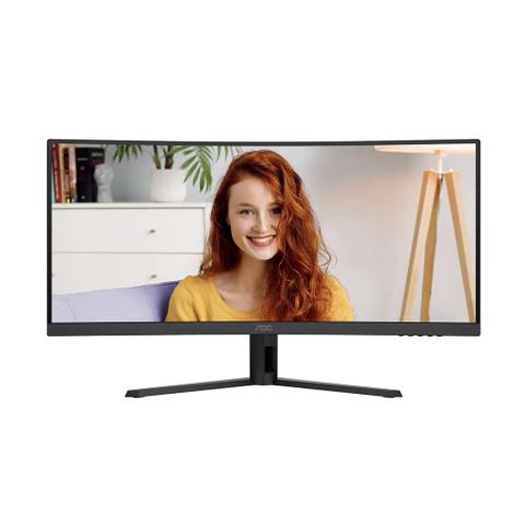 AOC CU34B3E 34" 3K WQHD 120Hz 1ms Adaptive-Sync Curved VA Monitor