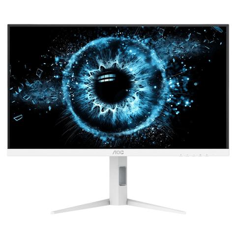 AOC Q27G4SL/WS 27" 320Hz QHD 0.3ms HDR400 Circular Polarized Adaptive Sync Fast IPS Gaming Monitor - White