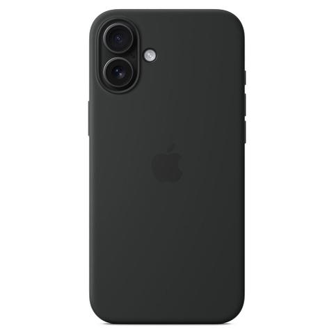 Apple iPhone 16 Plus Silicone Case with MagSafe (Black)