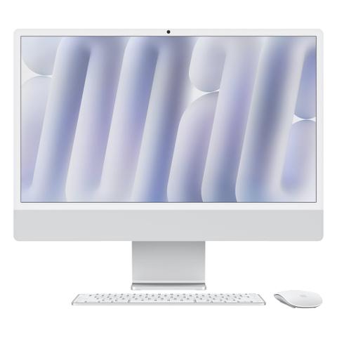 Apple iMac 24" Retina 4.5K with M4 10C CPU/10C GPU 16GB 256GB SSD (2024) (Silver)