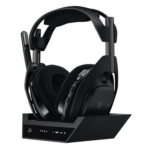 Logitech G ASTRO A50 X LIGHTSPEED Wireless Gaming Headset with Base (Black)