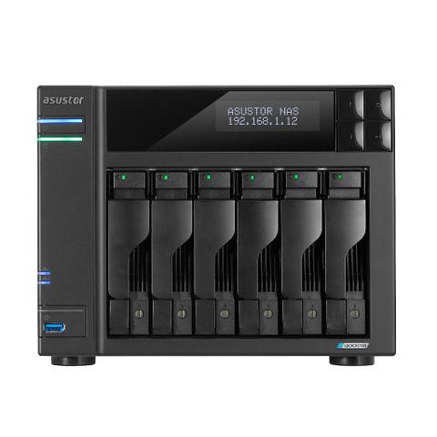 Asustor Lockerstor 6 Gen2 6-Bay NAS Celeron N5105 Quad-Core CPU 8GB RAM