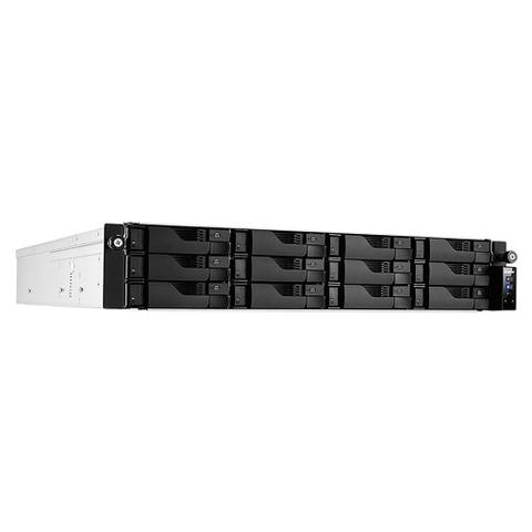 Asustor Lockerstor 12RD AS6512RD 12-Bay Diskless NAS ATOM C3538 Quad-Core CPU 8GB RAM