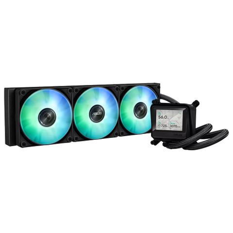 ASUS AYW GAMING LC 360 ARGB LCD AIO Liquid CPU Cooler - Black Edition