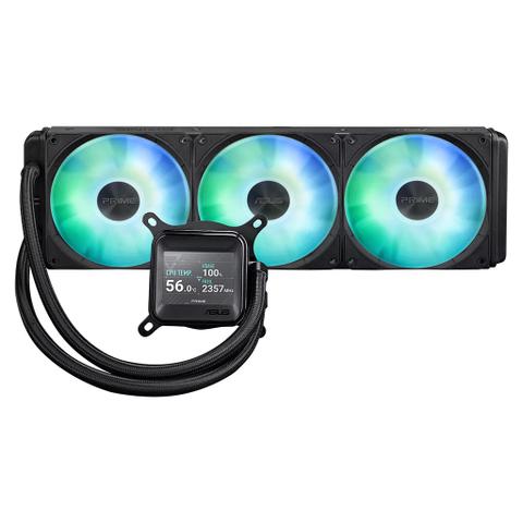 ASUS PRIME LC 360mm ARGB LCD AIO Liquid CPU Cooler - Black