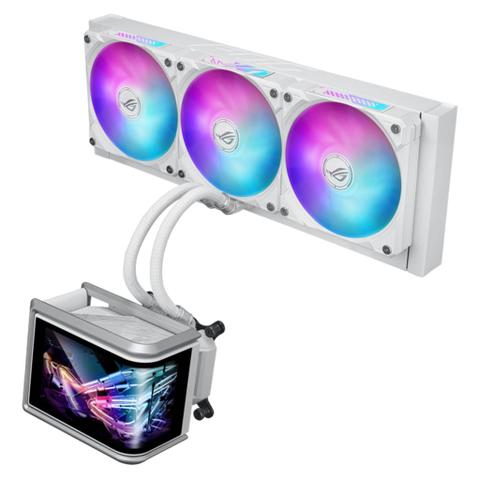 ASUS ROG Ryuo IV SLC 360 ARGB Liquid CPU Cooler - White