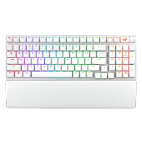 ASUS ROG STRIX SCOPE II 96% Wireless Gaming Keyboard (White) (Snow Switch)