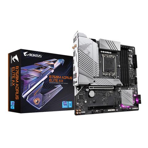 Gigabyte B760M AORUS ELITE AX DDR5 Intel LGA 1700 Micro-ATX Motherboard