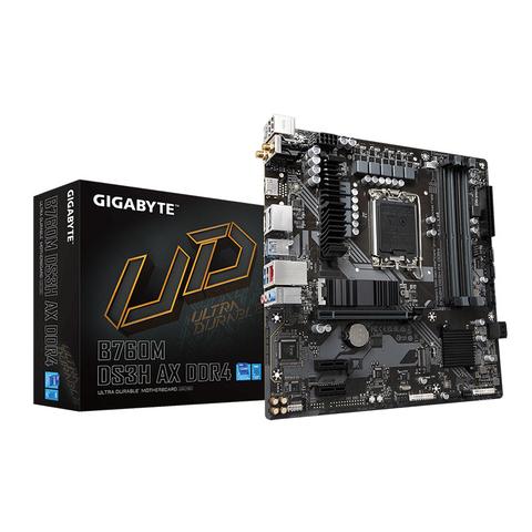 Gigabyte B760M DS3H AX DDR4 Intel LGA 1700 Micro-ATX Motherboard