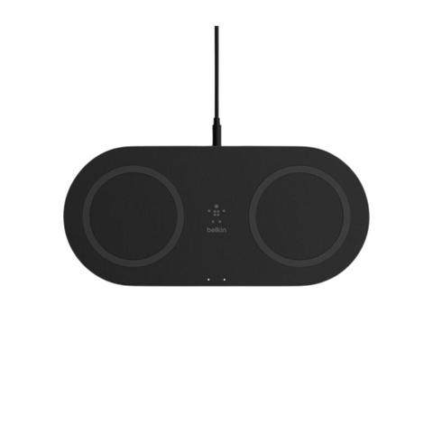 Belkin Boost Charge Dual 15W Wireless Charging Pads Black - WIZ008auBK