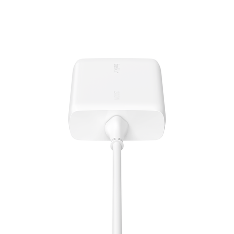 Belkin BoostCharge Pro 200W 4-Port USB-C GaN Charger (White)
