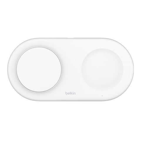 Belkin BoostCharge Pro 2-in-1 Magnetic Wireless Charging Pad with Qi2 15W
