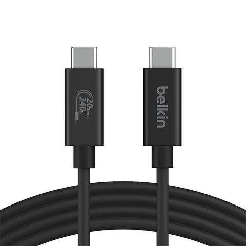Belkin Connect 2m 240W USB 4 Cable (Black)