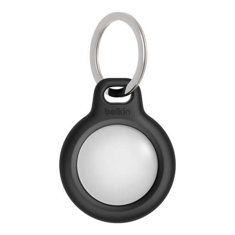 Belkin Secure Holder with Key Ring for AirTag (Black)