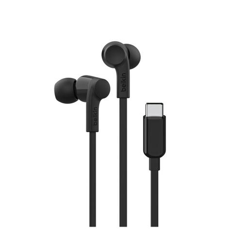 Belkin USB-C In-Ear Headphones (Black)