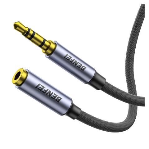 BENFEI 421GY 5m 3.5mm Male to Female AUX Extension Cable