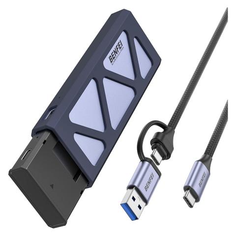 BENFEI USB 3.2 Tool-Free M.2 SSD Enclosure