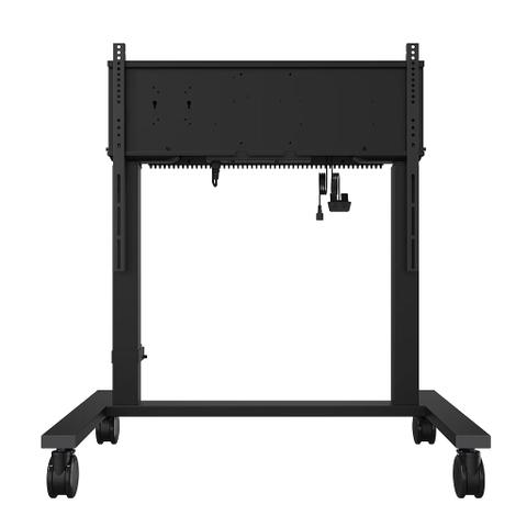 BenQ MT02E Motorised Commercial Display/TV Trolley Cart - Support up to 65"-86" (120KG)