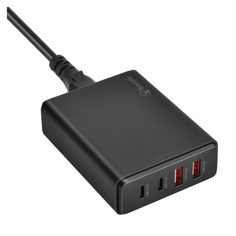 Bonelk Desktop Charger 2 x USB-C 2 x USB-A 65W (Black)