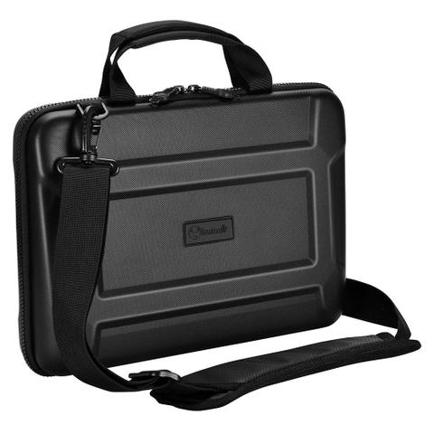 Bonelk Long Life Attache Case for 13" - 14" Laptop (Black)