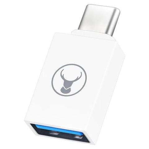 Bonelk USB-C to USB-A 3.0 Adapter (White)