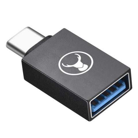 Bonelk USB-C to USB-A 3.0 Adapter (Black)