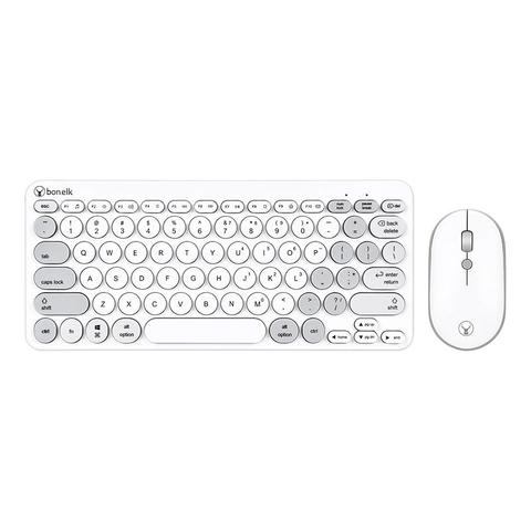 Bonelk KM-383 Wireless Keyboard and Mouse Combo (Grey)