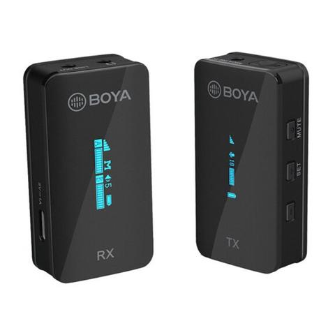 Boya BY-XM6-S1 Ultra Compact 2.4GHz Dual-Channel Wireless Microphone