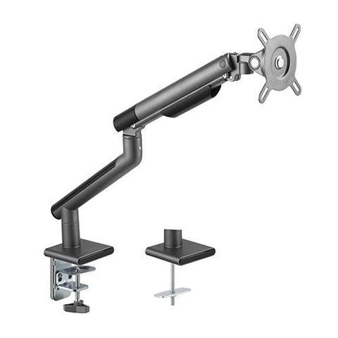 Brateck Single Monitor Premium Slim Aluminum Spring Arm 17"-32" Space Grey