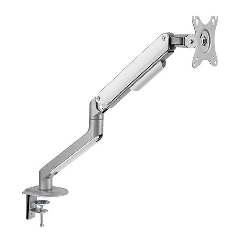 Brateck Single Monitor Economical Spring-Assisted Monitor Arm (White)