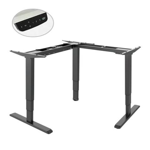 Brateck Triple Motor L-Shape Electric Sit-Stand Desk (Frame only)