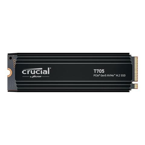 Open Box - Crucial T705 1TB PCIe 5.0 NVMe M.2 SSD with Heatsink - CT1000T705SSD5