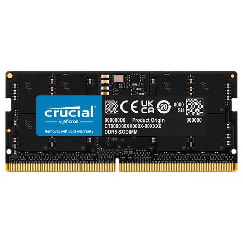 Crucial 16GB (1x 16GB) DDR5 5600MHz SODIMM Laptop Memory